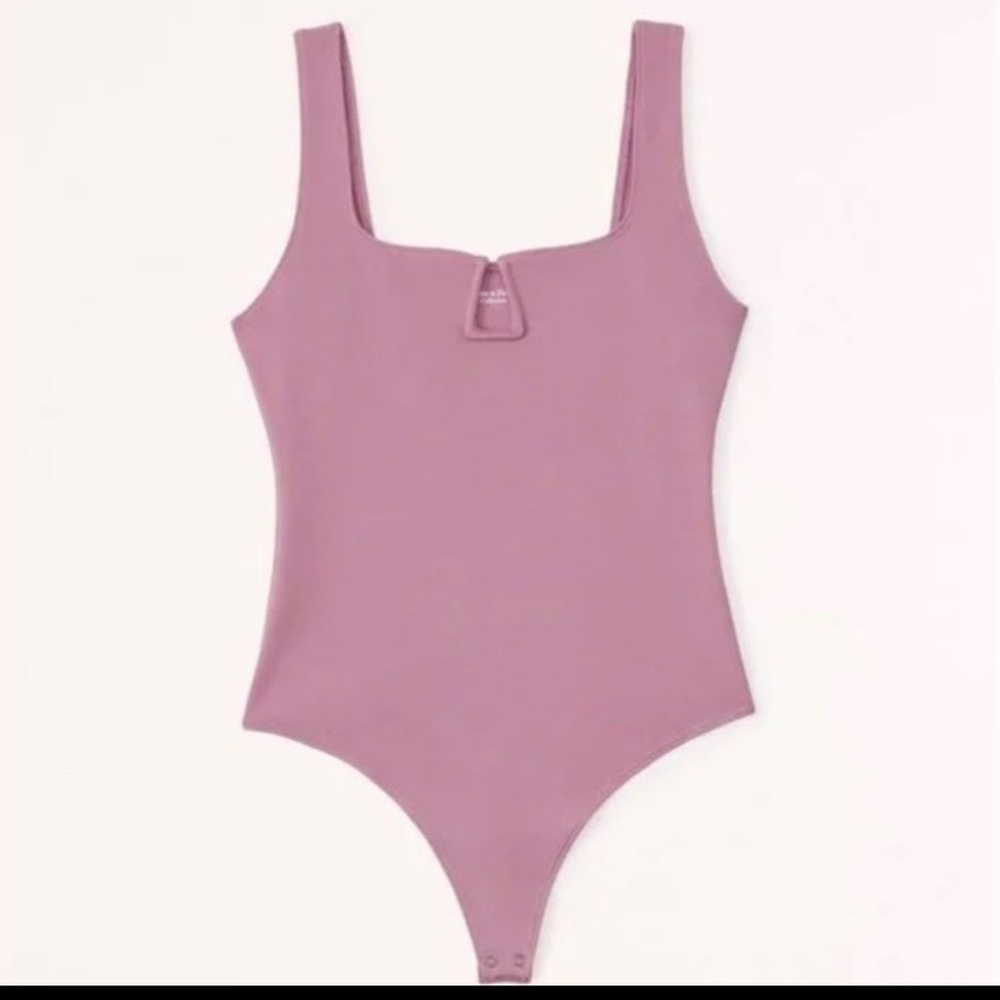 #15 Abercrombie and Fitch Pink Bodysuit.NWT!